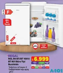 REGAL BT 901 BÜRO TİPİ BUZDOLABI REGAL BT 901 BÜRO TİPİ BUZDOLABI
